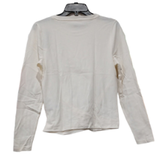 NWT J.CREW BROKEN-IN JERSEY TWIST-FRONT LONG SLEEVE TEE SIZE XL - Picture 3 of 7